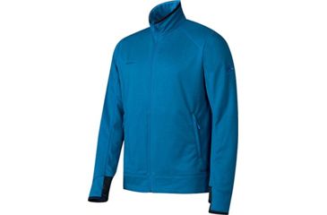 Image of Mammut Go Far Jacket - Men's-Dark Cyan Melange-Large