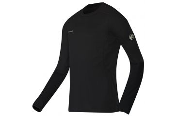 Image of Mammut Go Warm Longsleeve - Mens-Black-X-Large