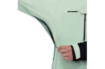 Image of Mammut Haldigrat Air HS Hooded Jacket - Mens, Neo Mint/Black, Large, 1010-30380-40251-115