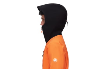 Image of Mammut Haldigrat Air HS Hooded Jacket - Mens, Tangerine/Black, Small, 1010-30380-2260-113