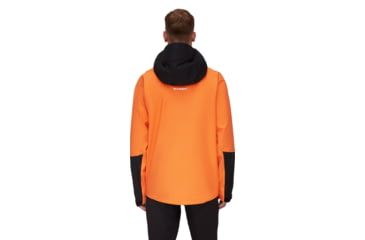 Image of Mammut Haldigrat Air HS Hooded Jacket - Mens, Tangerine/Black, Small, 1010-30380-2260-113
