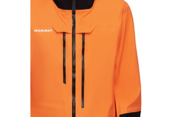Image of Mammut Haldigrat Air HS Hooded Jacket - Mens, Tangerine/Black, Small, 1010-30380-2260-113