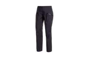 Image of Mammut Haldigrat Hardshell Pants - Womens, Black, 8, 1020-12590-0001-38-10