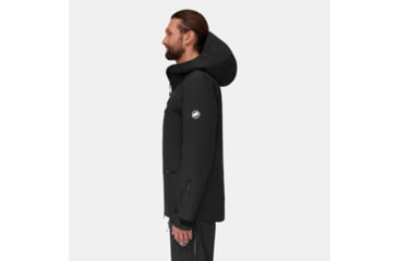 Image of Mammut Haldigrat HS Hooded Jacket - Mens, Black, Medium, 1010-30361-0001-114