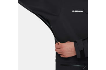 Image of Mammut Haldigrat HS Hooded Jacket - Mens, Black, Medium, 1010-30361-0001-114