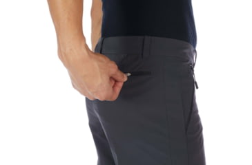 Image of Mammut Hiking Shorts - Mens, Black, 36, 1023-00120-0001-52-10