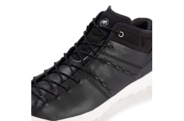 Image of Mammut Hueco Advanced Mid Approach Shoes - Mens, Black/Bright White, 13 US, 3020-06330-00226-1200