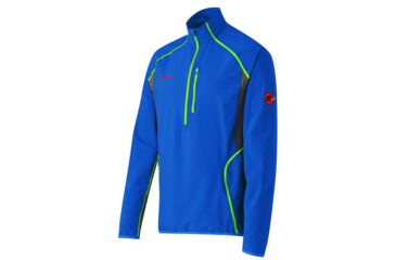 Image of Mammut Jarvis Zip Pull - Men's-Small-Nautica / Dark Oak