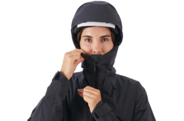 Image of Mammut Kento Hooded Jacket - Womens, Black, Small, 1010-26840-0001-113
