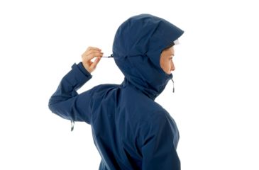Image of Mammut Kento HS Hooded Jacket - Womens, Peacoat, Large, 1010-26840-50125-115