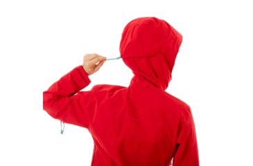 Image of Mammut Kento HS Hooded Jacket - Womens, Ruby, Large, 1010-26840-3149-115