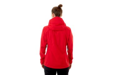 Image of Mammut Kento HS Hooded Jacket - Womens, Ruby, Large, 1010-26840-3149-115