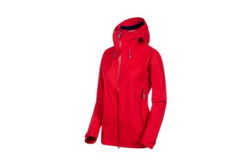 Image of Mammut Kento HS Hooded Jacket - Womens, Ruby, Medium, 1010-26840-3149-114