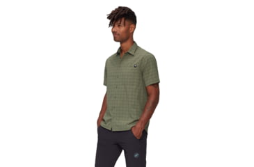 Image of Mammut Lenni Shirt - Mens, Marsh-Dark Marsh, M, 1015-01471-40300-114