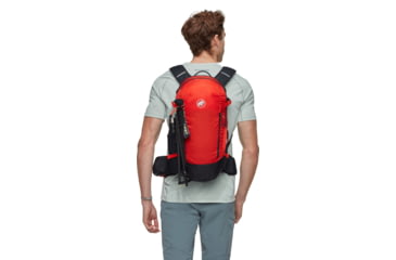 Image of Mammut Lithium 15L Climbing Pack, Mammut Red-Black, 15 L, 2530-00301-3777-1015