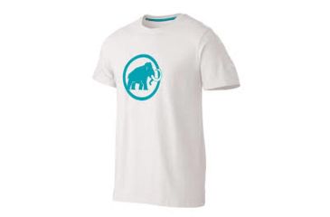 Image of Mammut Logo T-Shirt - Men's-White/Palau-Large