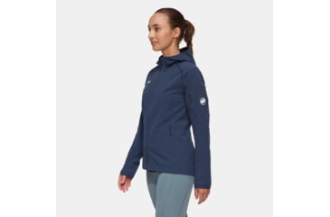 Image of Mammut Madris Light ML Hooded Jacket - Womens, Marine, Medium, 1014-03852-5118-114