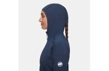 Image of Mammut Madris Light ML Hooded Jacket - Womens, Marine, Medium, 1014-03852-5118-114