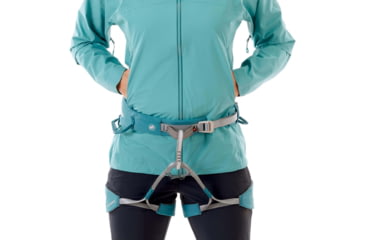 Image of Mammut Masao Hardshell Hooded Jacket - Women's, Large, Waters, 1010-26890-50145-115
