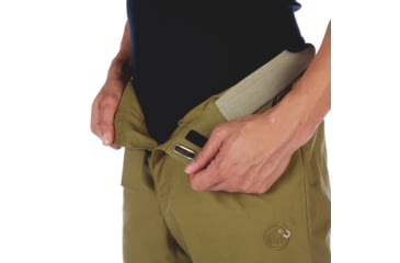 Image of Mammut Massone Climbing Pants - Mens, Olive, US 36, 1022-00020-4072-52-10