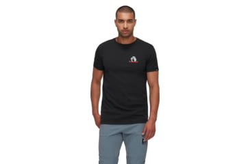 Image of Mammut Massone Hold T-Shirt - Mens, Black, S, 1017-05221-0001-113