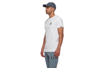 Image of Mammut Massone Hold T-Shirt - Mens, White, XL, 1017-05221-0243-116