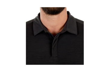 Image of Mammut Men's Alvra Polo, Graphite, Extra Large, 1017-00010-0121-116
