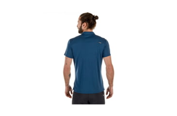 Image of Mammut Men's Alvra Polo, Jay, Large, 1017-00010-50011-115