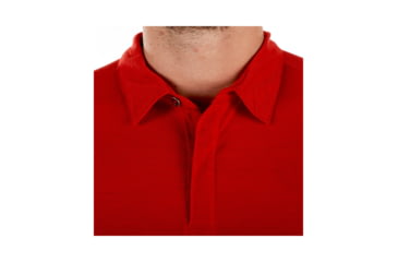 Image of Mammut Men's Alvra Polo, Magma, Extra Large, 1017-00010-3465-116