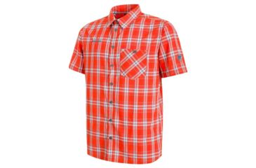 Image of Mammut Mens Belluno Shirt, Dark Orange-Cloud, 3XL, 1030-02510-2162-118