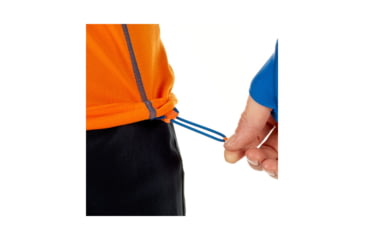 Image of Mammut Mens Eiswand Advanced ML Hooded Jacket, Ice-Sunrise, L, 1010-24680-5925-115