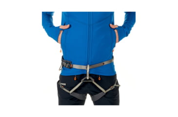 Image of Mammut Mens Eiswand Advanced ML Hooded Jacket, Ice, XXL, 1010-24680-5072-117