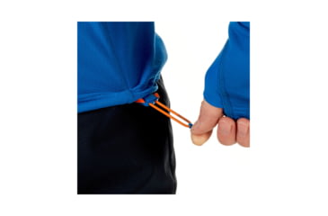 Image of Mammut Mens Eiswand Advanced ML Hooded Jacket, Ice, XXL, 1010-24680-5072-117