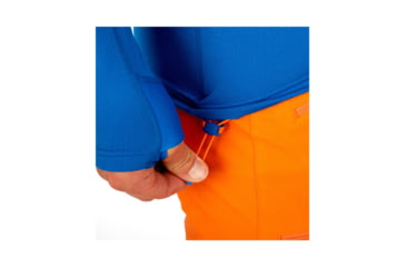 Image of Mammut Mens Eiswand Advanced ML Hooded Jacket, Ice-Sunrise, L, 1010-24680-5925-115