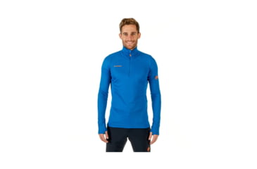 Image of Mammut Mens Eiswand Advanced ML Hooded Jacket, Ice, XXL, 1041-09890-5072-117