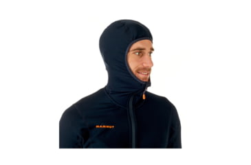 Image of Mammut Mens Eiswand Advanced ML Hooded Jacket, Night, XXL, 1010-24680-5924-117