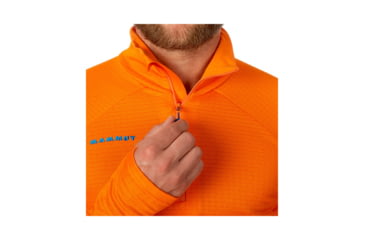 Image of Mammut Mens Eiswand Advanced ML Hooded Jacket, Storm, XXL, 1041-09890-0239-117