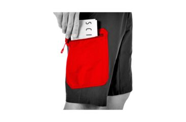 Image of Mammut Mens Hiking Shorts, Titanium, US 28 Waist, 1020-11220-0051-44-10