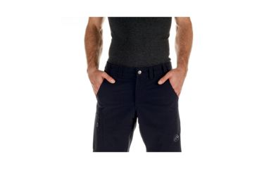 Image of Mammut Mens Hiking Shorts, Black, US 40 Waist, 1020-11220-0001-56-10
