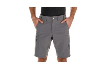 Image of Mammut Mens Hiking Shorts, Titanium, US 28 Waist, 1020-11220-0051-44-10