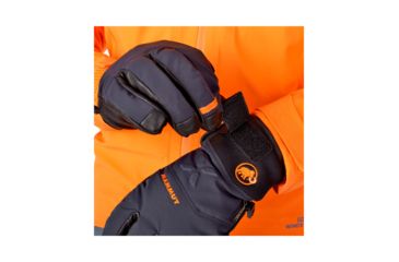 Image of Mammut Mens Nordwand Pro Glove, Black, 12, 1090-05750-0001-1200