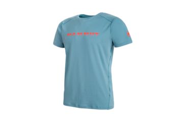 Image of Mammut Mens Splide Logo T-Shirt, Cloud, 2XL, 1017-00220-5030-117