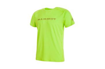 Image of Mammut Mens Splide Logo T-Shirt, Sprout, Large, 1017-00220-4571-115