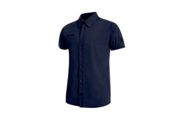 Image of Mammut Mens Trovat Light Shirt, Marine, Medium, 1015-00080-5118-114