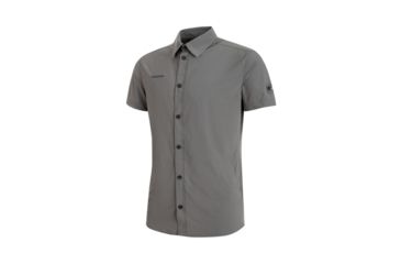 Image of Mammut Mens Trovat Light Shirt, Titanium, Medium, 1015-00080-0051-114