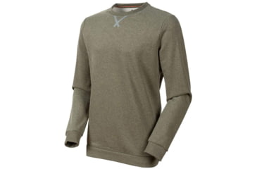 Image of Mammut Midlayer Crew Neck - Mens, Tin Melange, 2XL, 1014-02160-00402-117