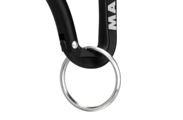 Image of Mammut Mini Carabiner Classic Keylock S, Black, One Size, 2810-00300-0001-1