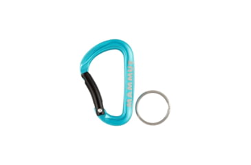 Image of Mammut Mini Carabiner Classic Keylock S, Blue, One Size, 2810-00300-5018-1