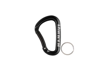 Image of Mammut Mini Carabiner Workhorse Keylock L, Black, One Size, 2810-00320-0001-1