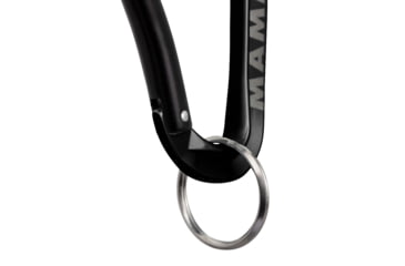 Image of Mammut Mini Carabiner Workhorse Keylock L, Black, One Size, 2810-00320-0001-1